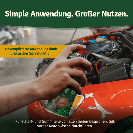 Veddelholzer Marderspray 400ml – für Auto, Dachboden & Garage