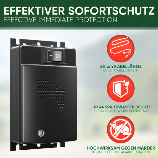 Veddelholzer Marderschreck Auto – Autobatteriebetriebene Marderabwehr