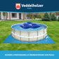 Veddelholzer XXL Luftkissen 120x120cm – für Pool Überwinterung
