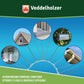 Repelente de aves universal de acero inoxidable de 3 metros Veddelholzer Premium 