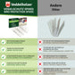 Repelente de aves universal de acero inoxidable de 3 metros Veddelholzer Premium 