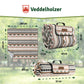 Veddelholzer Picknickdecke Boho 200x200cm – Outdoor & Stranddecke