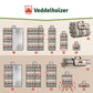 Veddelholzer Picknickdecke Boho 200x200cm – Outdoor & Stranddecke