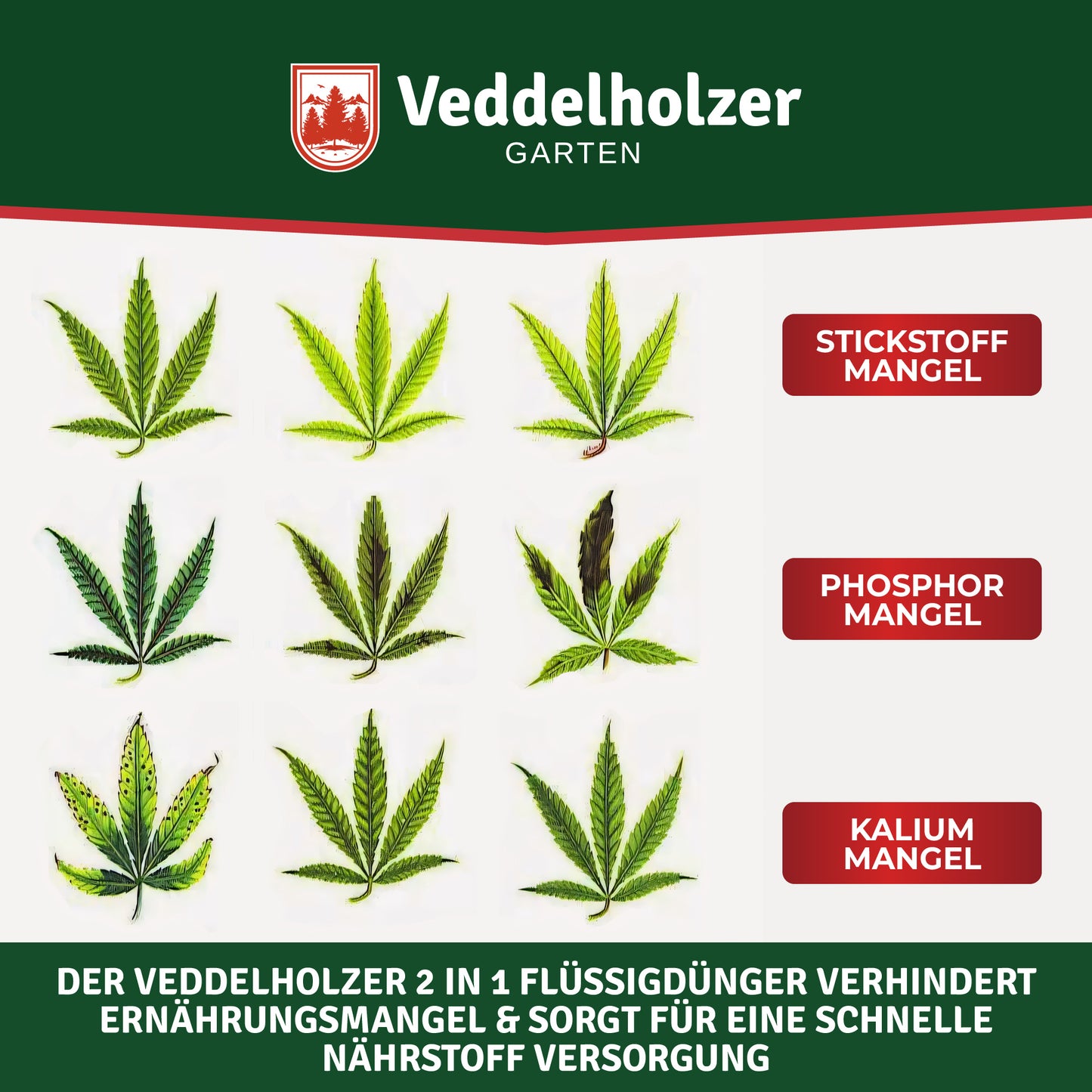 Veddelholzer Cannabis Dünger 500ml – Spezialdünger für Wachstum & Blüte