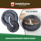 Veddelholzer Hundebett Dunkelgrau – Waschbar (Größenwahl)