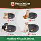 Veddelholzer Hundebett Dunkelgrau – Waschbar (Größenwahl)