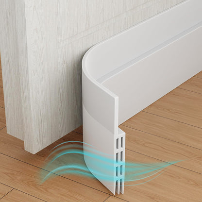 Veddelholzer 2 x 1 m cut-to-size door seal self-adhesive draught excluder