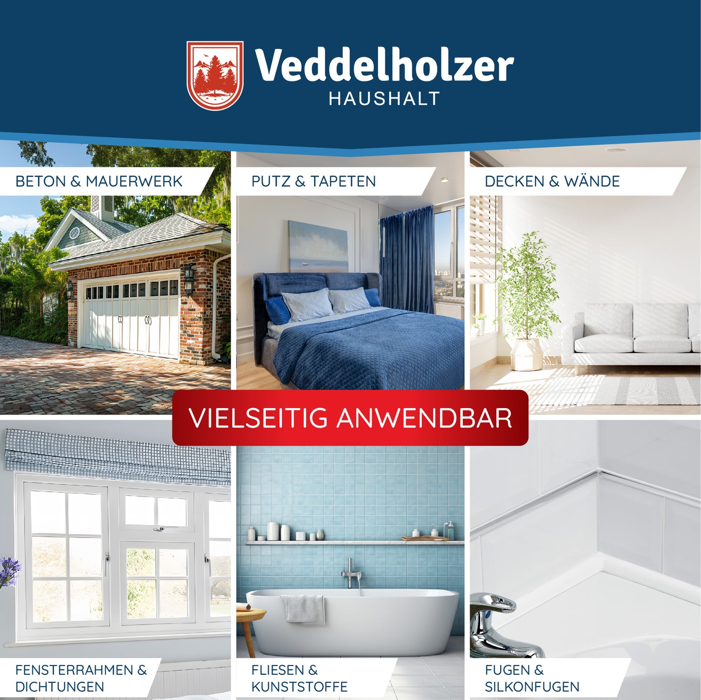 Veddelholzer Schimmelentferner 500ml – Effektiver Schimmelreiniger