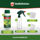 Aceite de neem 100% natural, prensado en frío de primera calidad, de 1000 ml con emulsionante natural + botella con pulverizador de 500 ml y 2 tazas medidoras 