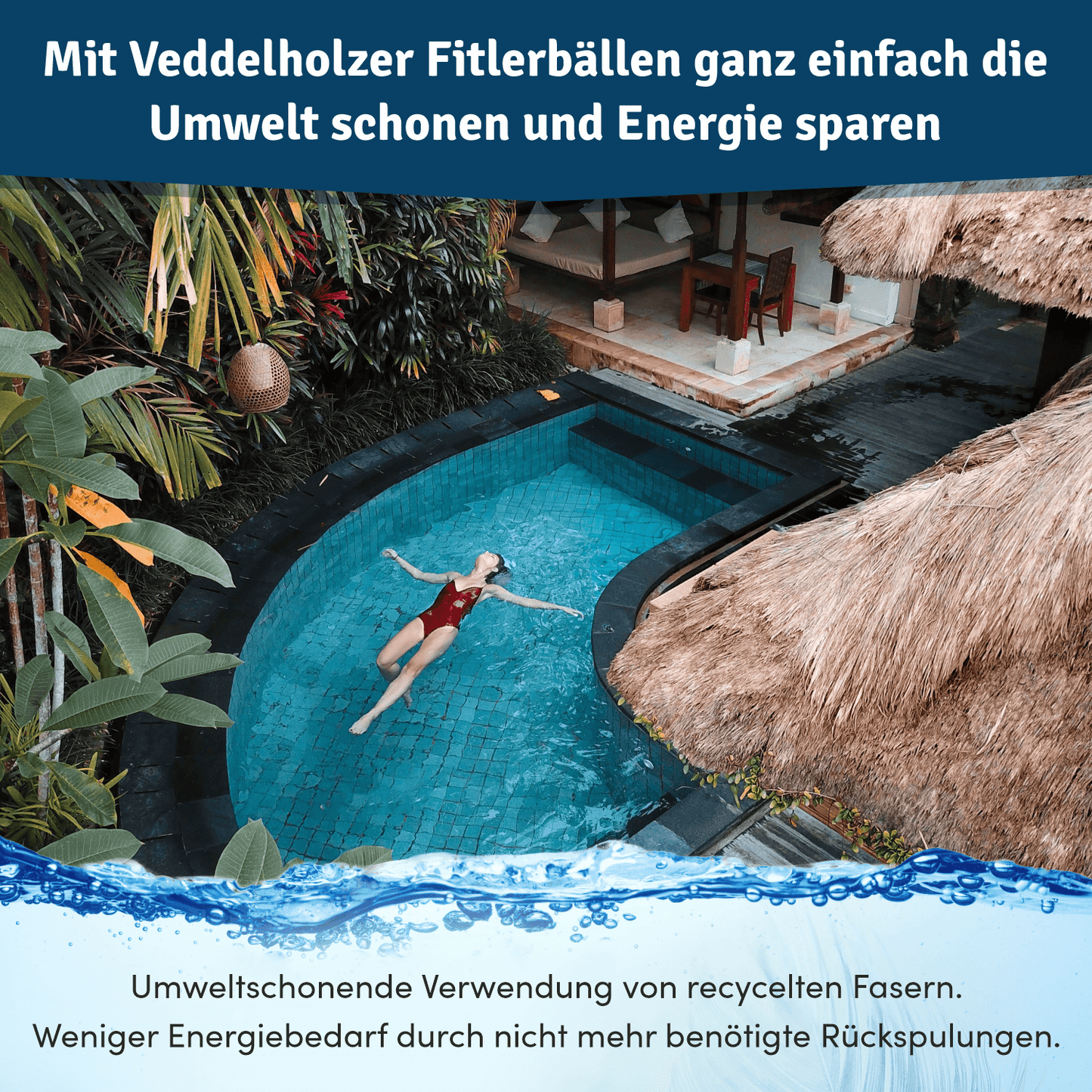 Veddelholzer Poolfilterbälle – Ersatz für Filtersand in Sandfilteranlagen