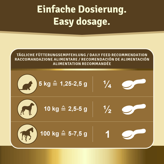 Veddelholzer Grünlippmuschelpulver – für Hunde, Katzen & Pferde (100% rein)