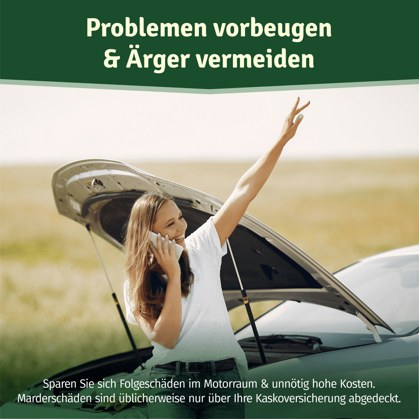 Spray para martas Veddelholzer para coches, áticos y garajes